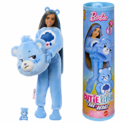 Barbie Cutie Reveal Care Bears Doll, Poupée mannequin, Femelle, 3 an(s), Fille, Multicolore