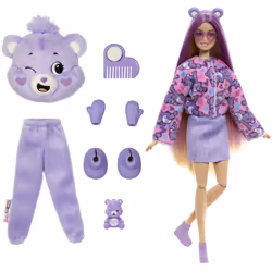 Barbie Cutie Reveal Care Bears Doll