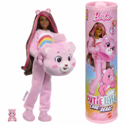 Barbie Cutie Reveal Care Bears Doll, Poupée mannequin, Femelle, 3 an(s), Fille, Multicolore