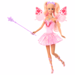 Barbie – Poupée Fée, Poupée mannequin, Femelle, 3 an(s), Fille, Multicolore