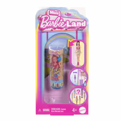 Barbie Mini BarbieLand Doll 5, Mini poupée, Femelle, 4 an(s), Fille, 38,1 mm, Couleurs assorties