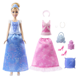 Disney Princess Princesses Disney – Poupée Cendrillon et Tenues