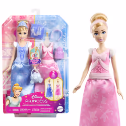 Disney Princess Princesses Disney – Poupée Cendrillon et Tenues