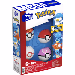 MEGA Pokémon – Coffret Équipe de Dresseurs de Type Eau - Vue supplémentaire 8