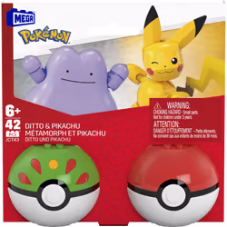 MEGA Pokémon Pikachu & Ditto - Vue supplémentaire 7