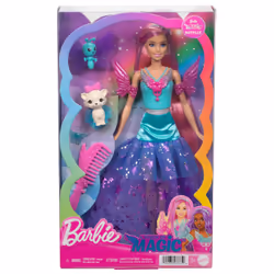 Barbie A Touch of Magic Doll, Poupée mannequin, Femelle, 3 an(s), Fille, Multicolore