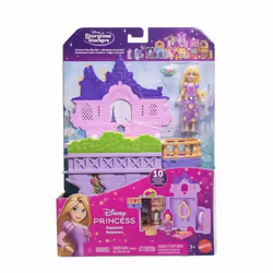 Disney Princess Storytime Stackers Rapunzel Playset, Château, 4 an(s), Multicolore, Plastique