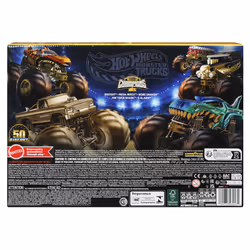 Hot Wheels Monster Trucks – Trophy Champions – Coffret véhicules