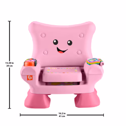 Fisher-Price Rires et Éveil Éveil Progressif -Chaise Électronique Rose - Vue supplémentaire 7