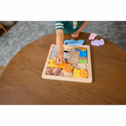 Fisher-Price – Puzzle Animaux en Bois - Vue supplémentaire 4