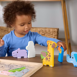 Fisher-Price – Puzzle Animaux en Bois - Vue supplémentaire 5