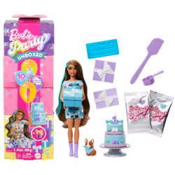 Barbie – Coffret Cadeau Surprise, Poupée mannequin, Femelle, 3 an(s), Multicolore
