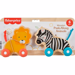 Mattel Fisher-Price – Animaux à Pousser en Bois - Vue supplémentaire 6