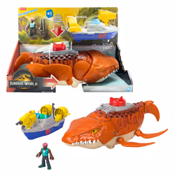Fisher-Price Imaginext Jurassic World REBIRTH AQUACHOMP CHASE Mosasaurus - Vue supplémentaire 2