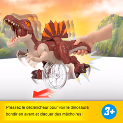 Fisher-Price Imaginext Jurassic World Rebirth Sprinting Spinosaurus Figure - Vue supplémentaire 8
