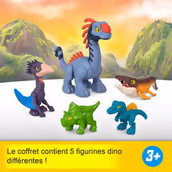 Fisher-Price Imaginext Jurassic World Rebirth Land, Sea & Air Multipack - Vue supplémentaire 8