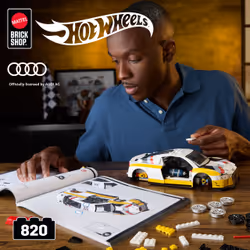 Mattel Brick Shop Hot Wheels '15 Audi R8 LMS - Vue supplémentaire 3
