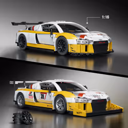 Mattel Brick Shop Hot Wheels '15 Audi R8 LMS - Vue supplémentaire 4