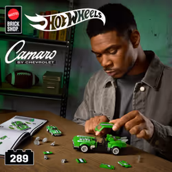 Mattel Brick Shop Hot Wheels Custom '68 Camaro - Vue supplémentaire 3