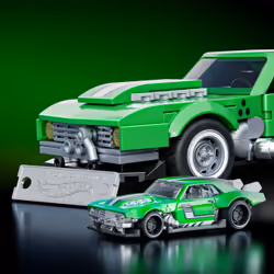 Mattel Brick Shop Hot Wheels Custom '68 Camaro - Vue supplémentaire 6