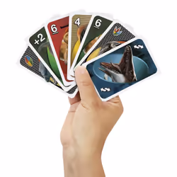 Games JFT28 jeu de société UNO Jurassic World Jeu de cartes Dépouillement
