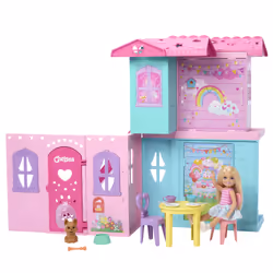 Barbie Chelsea JFW49 maison de poupée