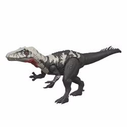 Jurassic World – Figurine Chilantaisaurus Géants Féroces, 4 an(s), Noir, Blanc, Plastique