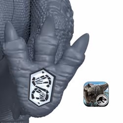 Jurassic World – Figurine articulée Abelisaurus Rugissement féroce - Vue supplémentaire 4