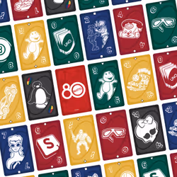 Games UNO – Jeu de cartes Rouge Rubis 80 ans Mattel - Vue supplémentaire 4