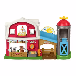 Fisher-Price Little People Caring Fun Animal Farm, Ferme, 1 an(s), AA, Multicolore