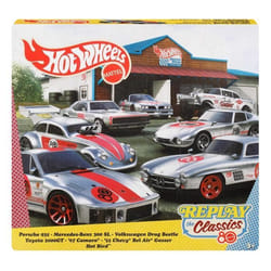 Hot Wheels - Coffret de 7 véhicules - 80ème anniversaire de Matte - Véhicules Zamac 1/64 - Hot Wheels - JHF01