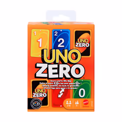 Games UNO Zero, Jeu de cartes, Dépouillement, 7 an(s)