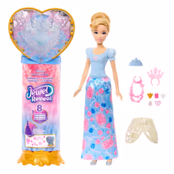 Disney Princess Disney – Poupée Princesses JEWEL REVEAL Cendrillon - Vue supplémentaire 2