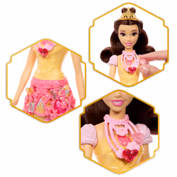 Disney Princess Disney – Poupée Princesses JEWEL REVEAL Belle - Vue supplémentaire 5
