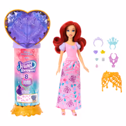 Disney Princess Disney – Poupée Princesses JEWEL REVEAL Ariel - Vue supplémentaire 2