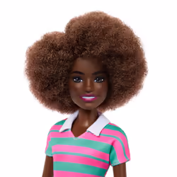 Barbie Fashionistas – Poupée Robe à Col à Rayures - Vue supplémentaire 3