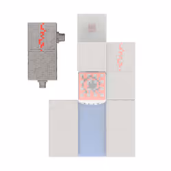Minecraft – Figurine Squelette Redstone - Vue supplémentaire 2
