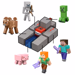 Minecraft – Figurine Squelette Redstone - Vue supplémentaire 5