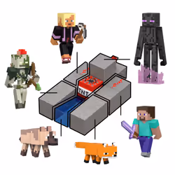 Minecraft – Figurine Enderman Redstone - Vue supplémentaire 2