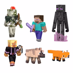 Minecraft – Figurine Enderman Redstone - Vue supplémentaire 6