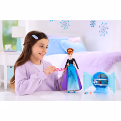 Disney Frozen Disney – Poupée Jewel Reveal Anna La Reine des Neiges - Vue supplémentaire 2