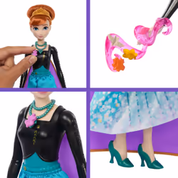Disney Frozen Disney – Poupée Jewel Reveal Anna La Reine des Neiges - Vue supplémentaire 3