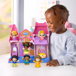 Fisher-Price Little People DISNEY PrincessShimmer Gowns Figure Pack - Vue supplémentaire 2