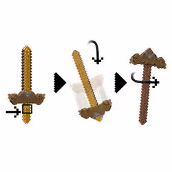 Minecraft – Épée-Pioche Transformable - Vue supplémentaire 5