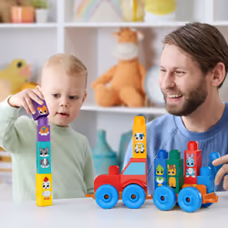 MEGA BLOKS – Tracteur Mes Animaux à assembler - Vue supplémentaire 6