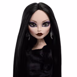Monster High Monster High-Poupée Morticia Addams-Avec robe de velours noir - Vue supplémentaire 2