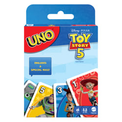 Games UNO Toy Story 5 de Disney · Pixar, jeu de cartes familial