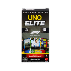 Games Mattel – Pack de boosters UNO Élite Formule 1 Édition Standard 2025