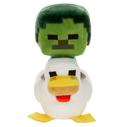Minecraft -Peluche Poulet Chevauché et Zombie-inspirée du jeu vidéo