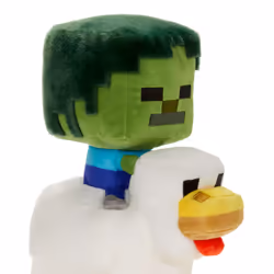 Minecraft -Peluche Poulet Chevauché et Zombie-inspirée du jeu vidéo - Vue supplémentaire 2